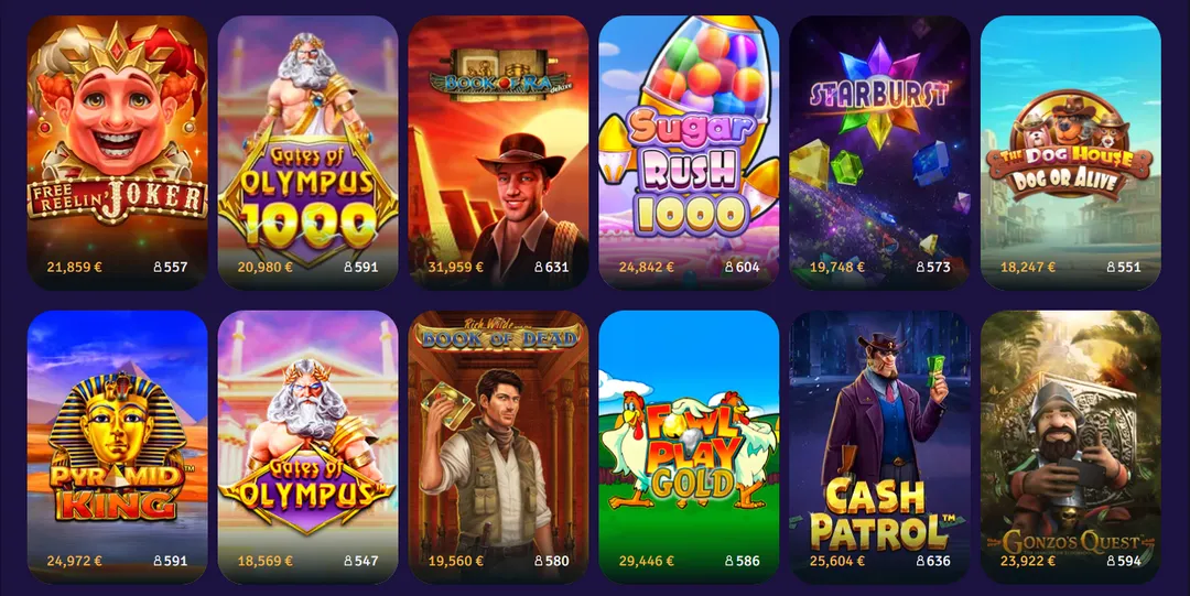 Slot machine Ardente casino